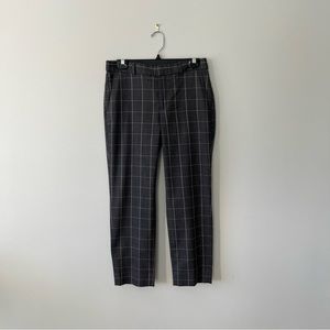 Banana Republic Mid Rise Avery Gray and White Pants Size 4S